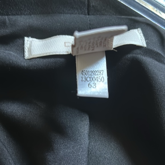 Chico's Size 3 Black Cropped Jacket  EUC - Picture 4 of 5